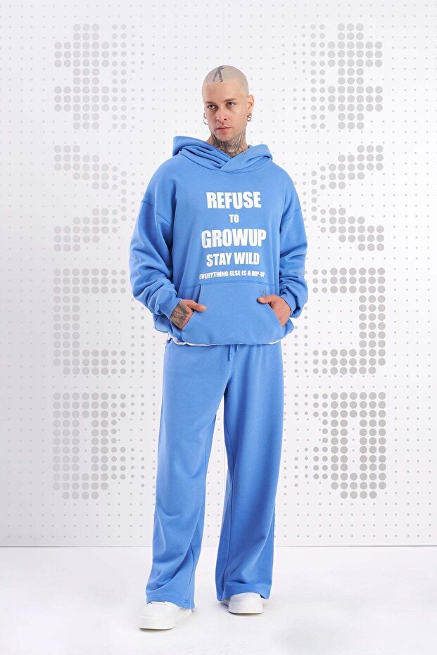 بنطلون أزرق فاتح - 1