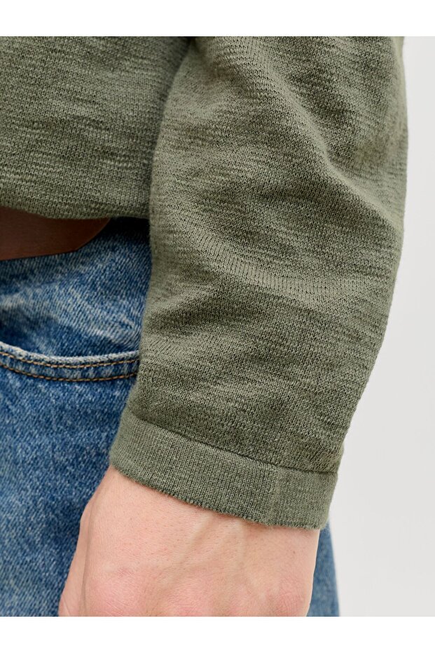 Strickpullover Einfarbig Strickpullover - 6