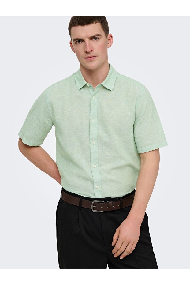 Hemd ONSCAIDEN Leinen Hemd - 7