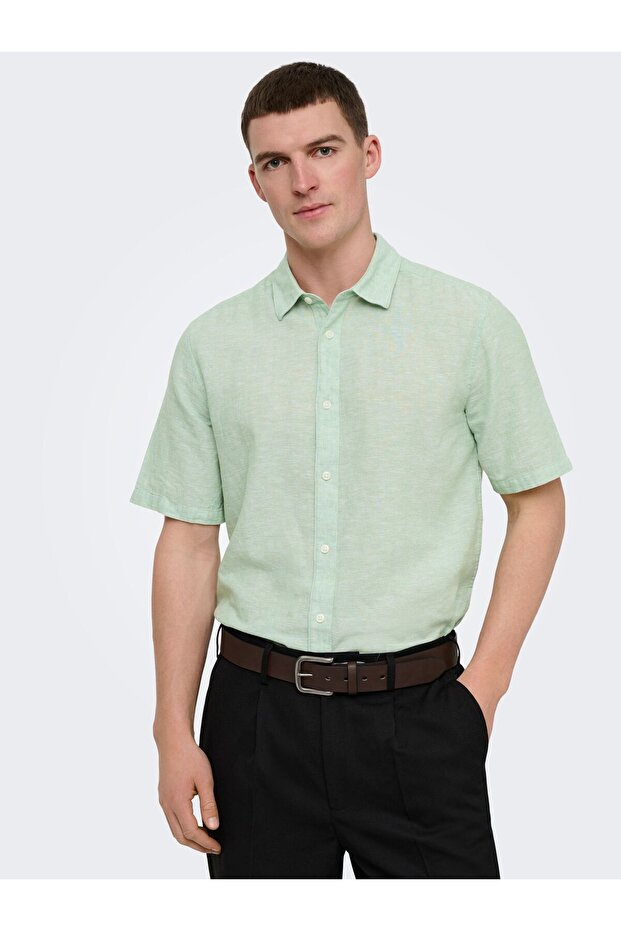 Hemd ONSCAIDEN Leinen Hemd - 6