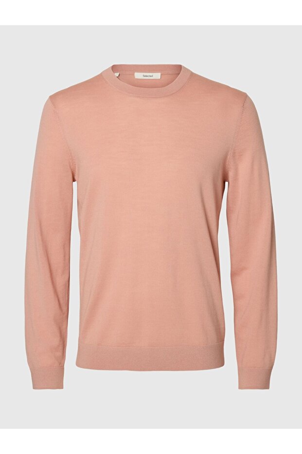 Pullover mit Rundhalsausschnitt 100% Merinowoll - 2