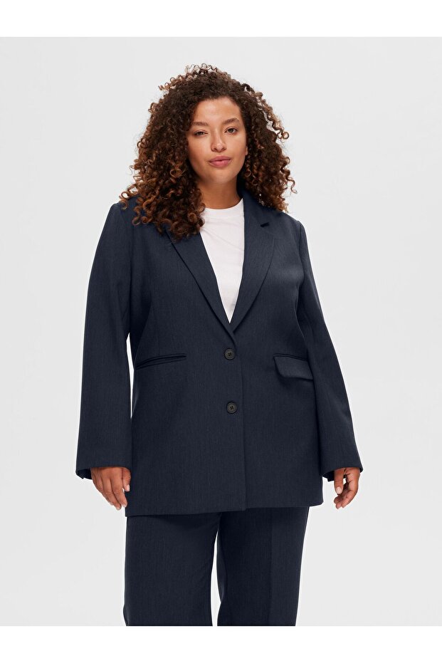 Blazer Viskosemix Oversized - 3