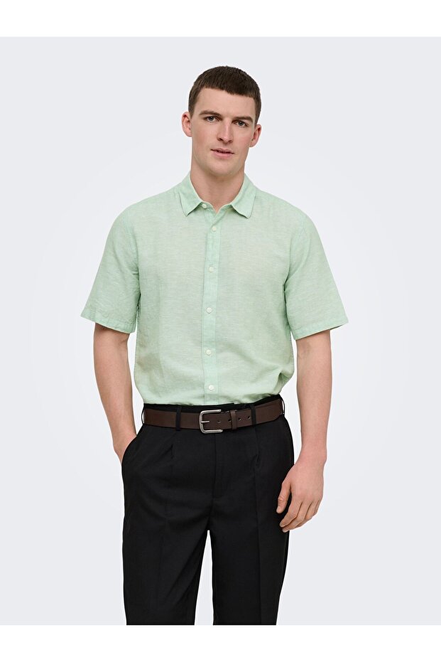 Hemd ONSCAIDEN Leinen Hemd - 1