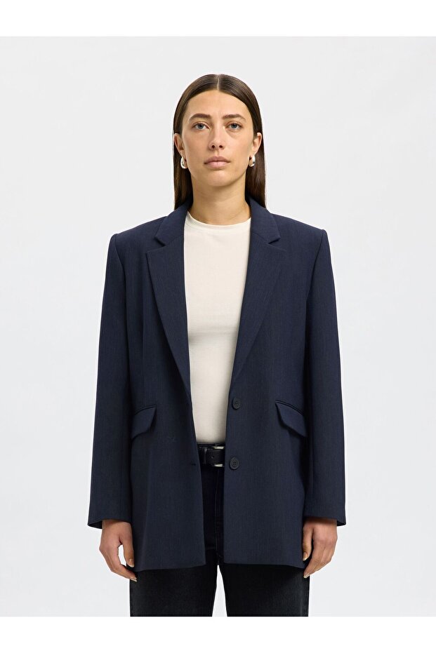 Blazer Viskosemix Oversized - 1