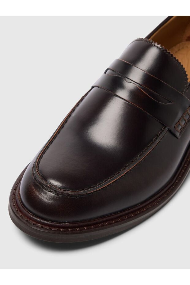 Halbschuhe Leder - 4