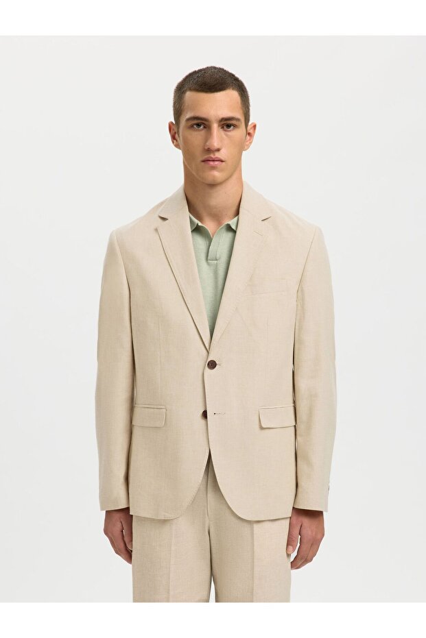 Einreihiger Blazer Regular Fit - 1