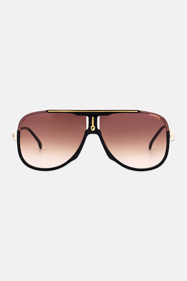 Men 206297 Oversized Sunglasses, Black