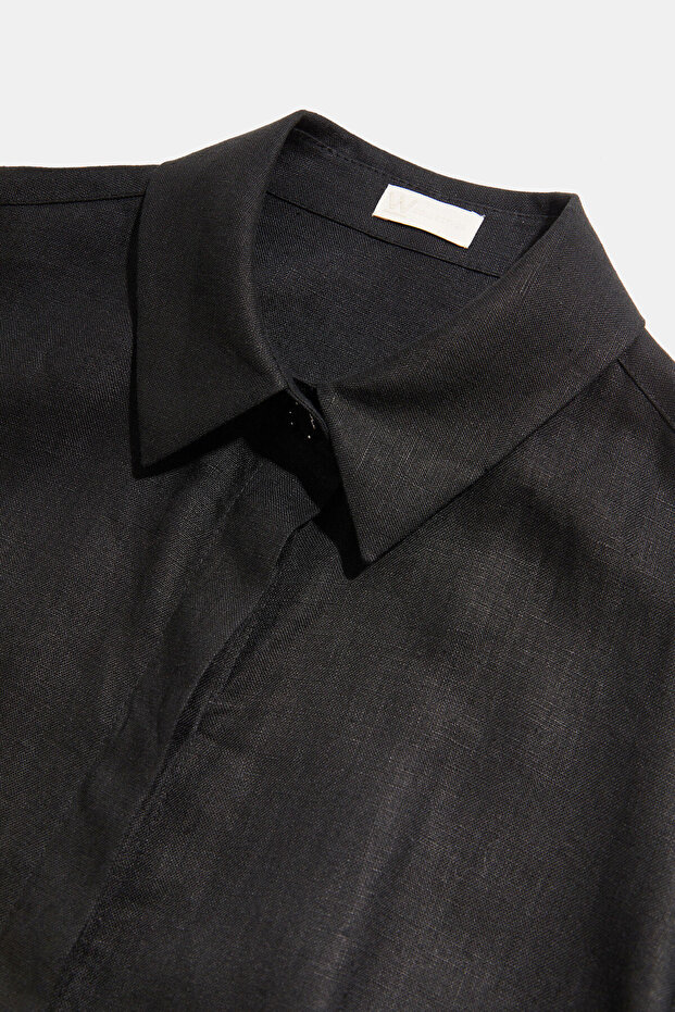 SİYAH KETEN TULUM - 3