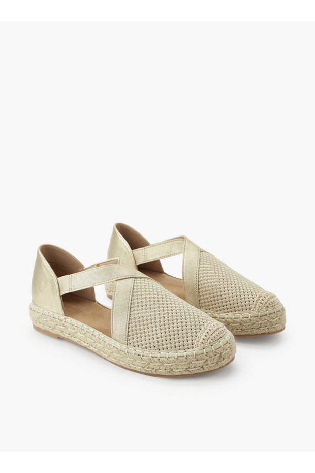 Women Textured Espadrille Shoes