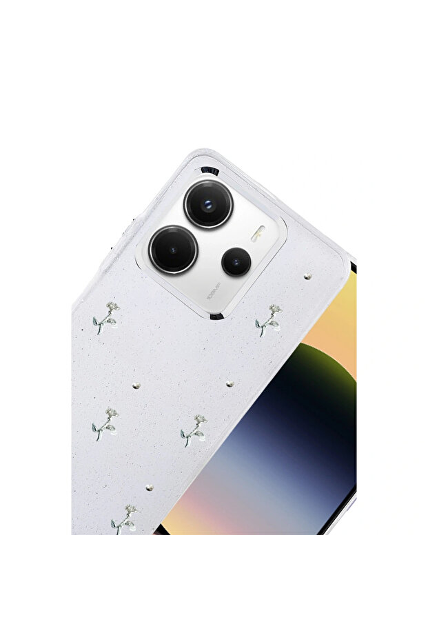 غطاء بنمط القوس لهاتف Redmi Note 14 4G - النمط 4 - 3