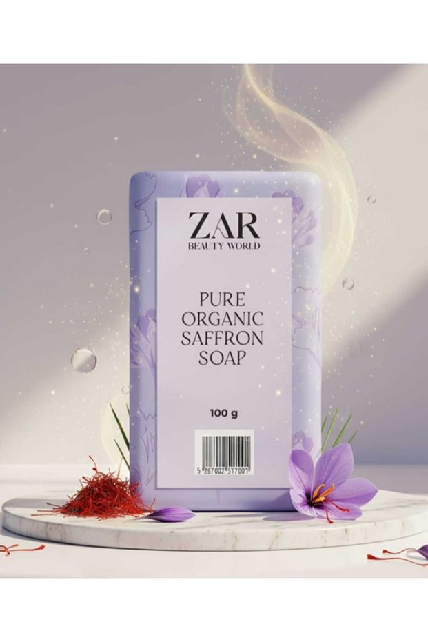 Saffron Organic Essential Oil Soap Bar