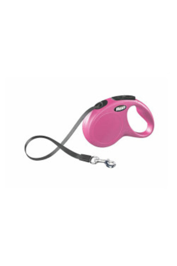 New Classic - Stripe Dog Collar S Pink 5 m