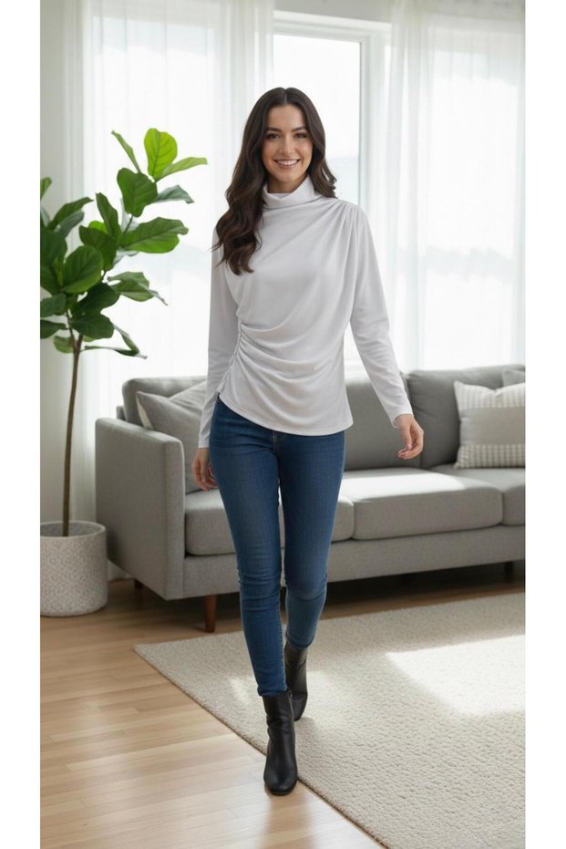 Women's Fashion Body Badi Super Quality White
