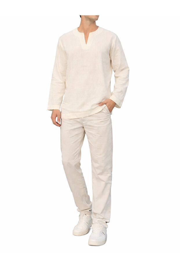 Şile Bezi Hac Umre Long Sleeve Men's T-Shirt