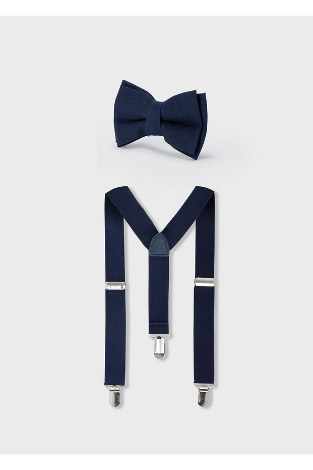 Boy's Trouser Strap and Bow Tie Set