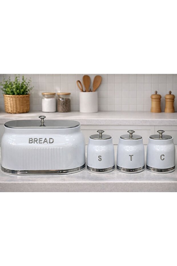 Bread Spice Series Luxury White Silver