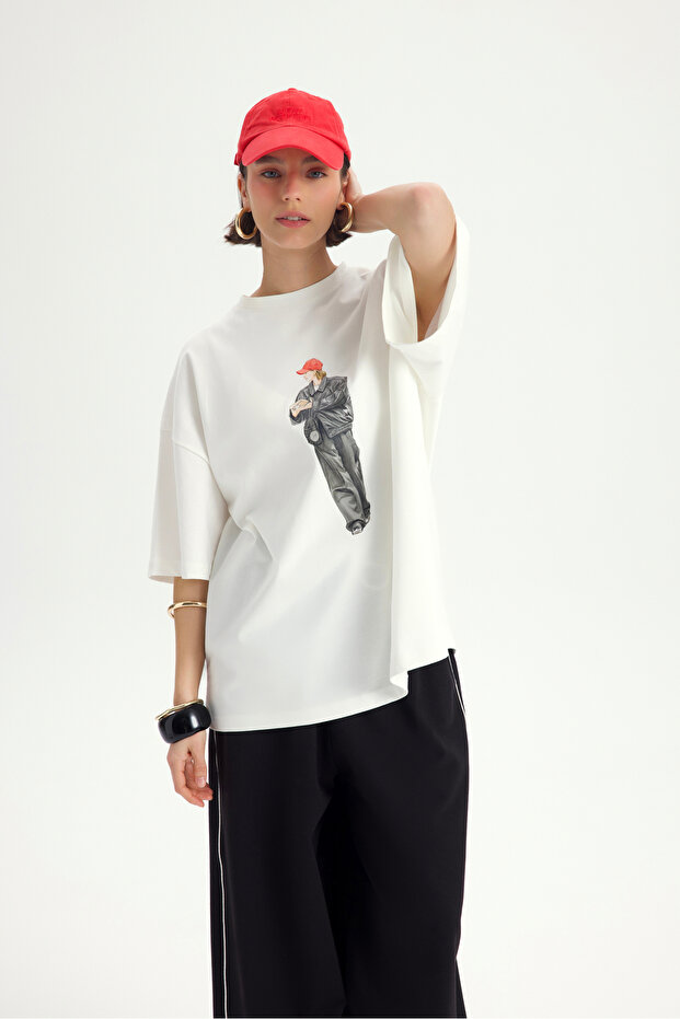 Arles Black T-Shirt Tracksuit Set