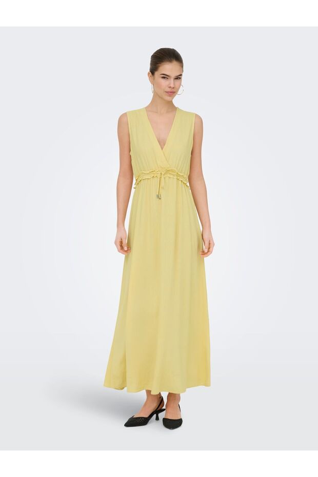 Rochie lungă de in ONLGOA - 1