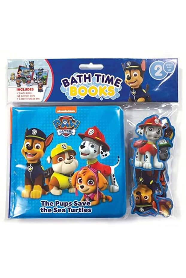 Nickelodeon PAW Patrol Bath Time Books (polybag)