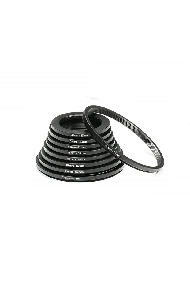 Kit 9 Step-down reduction rings - 1