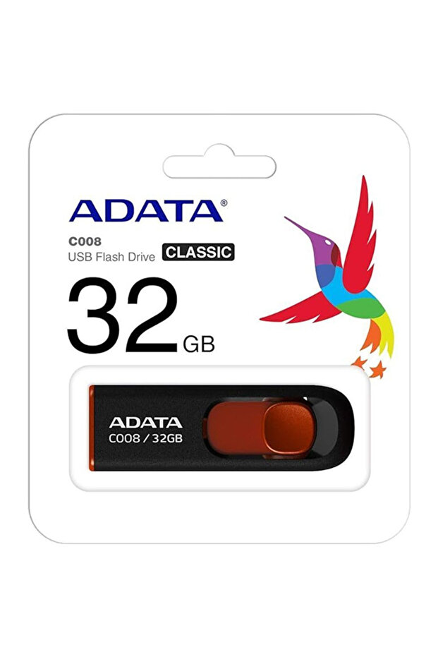 USB A-Data C008 - 32GB, retractable Black - 3