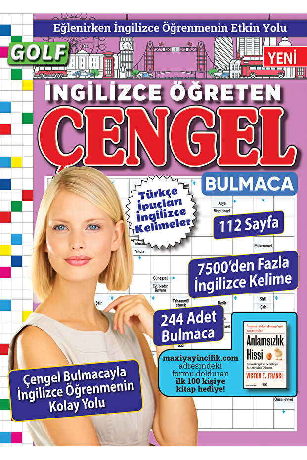 İngilizce Öğreten Çengel Bulmaca 04