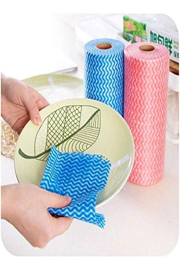 Pack of 1 Tissue Paper Kitchen Roll Multicolour
