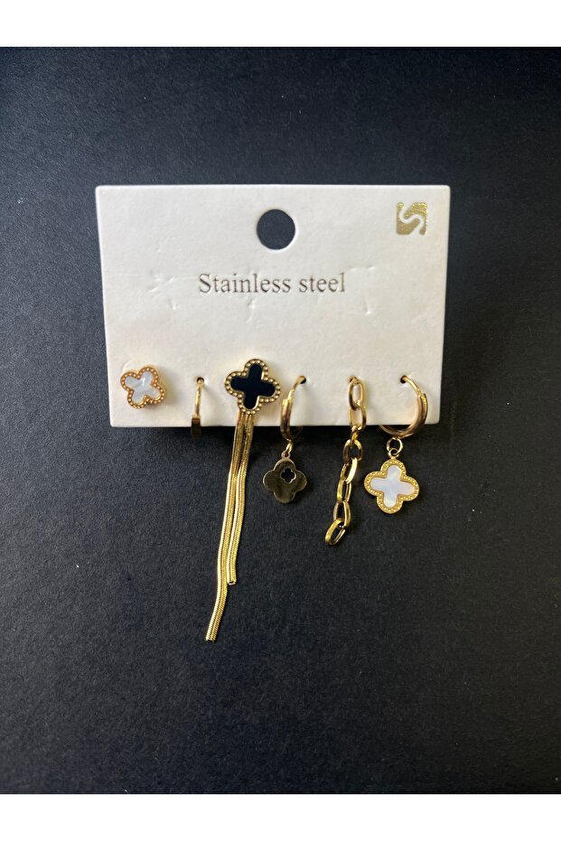 Modern çoklu küpe - 1