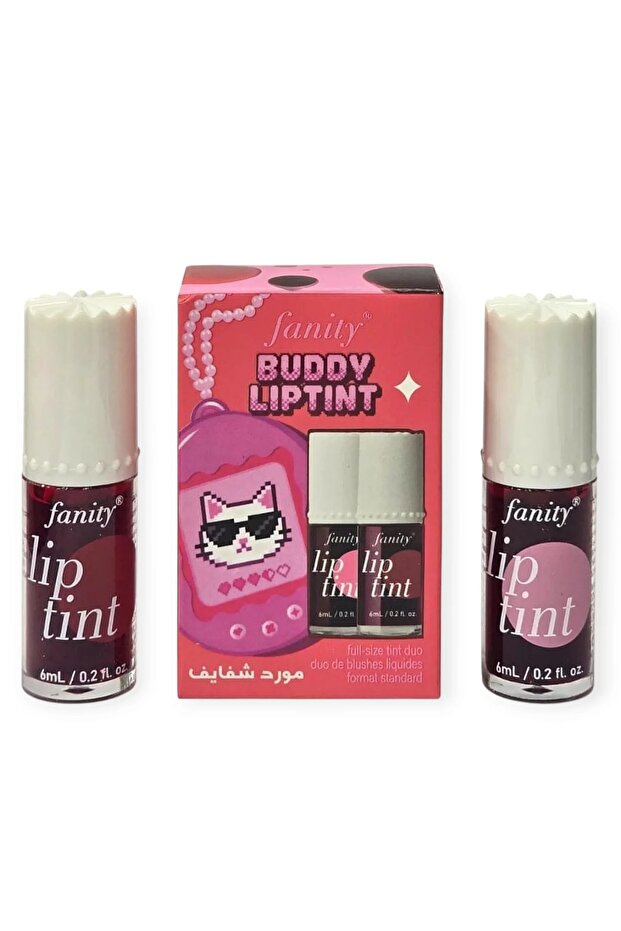 Lip tint, 2 colors - 2