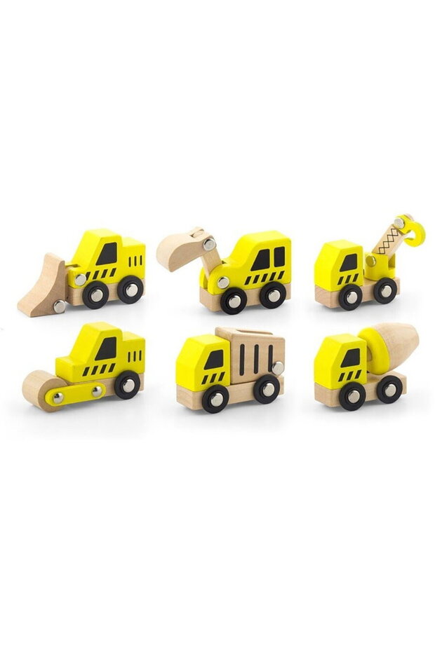 Mașini de construcție din lemn - 1