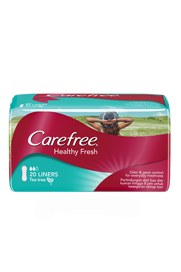 Healthy Fresh Breathable Daily Feminine Pantyliners (20 Pack)