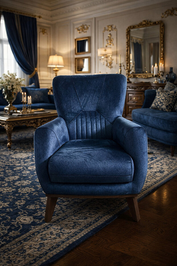 Mavi Kadife Nirvana Berjer - 3