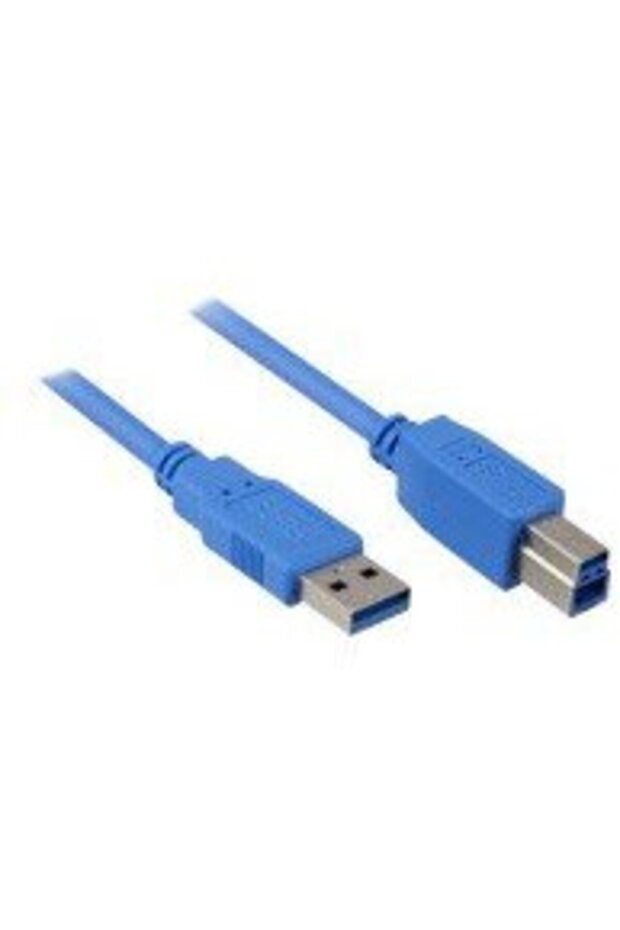 Cable USB 3.0 A-B black 5m