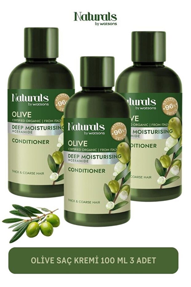 Olive Hair Conditioner 100 ml 3 Pieces