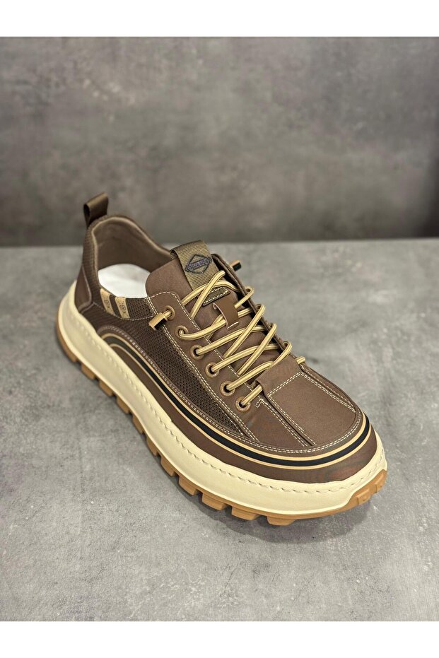 Parachute Fabric Elastic Laces Casual Shoes