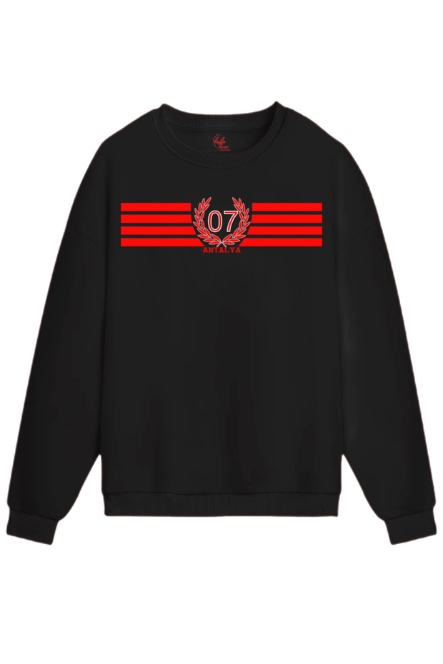Antalya 07 City Series Crew Neck Sweatshirt / Hooded Hoodie (Optional)