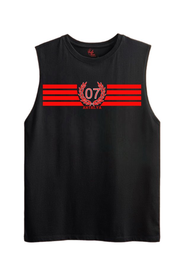 Antalya 07 City Series Crew Neck T-Shirt / Zero Sleeve Undershirt (Optional)
