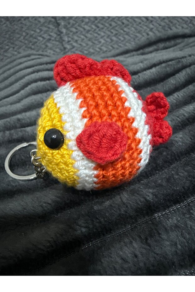 Fishy Amigurumi Keychain
