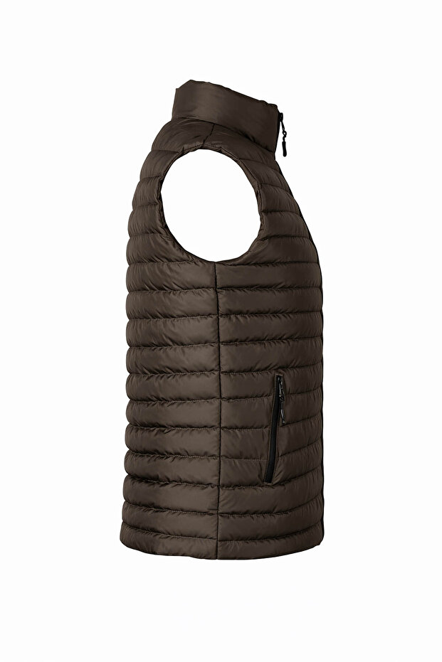 Basic Khaki Men's Vest 01 - 2