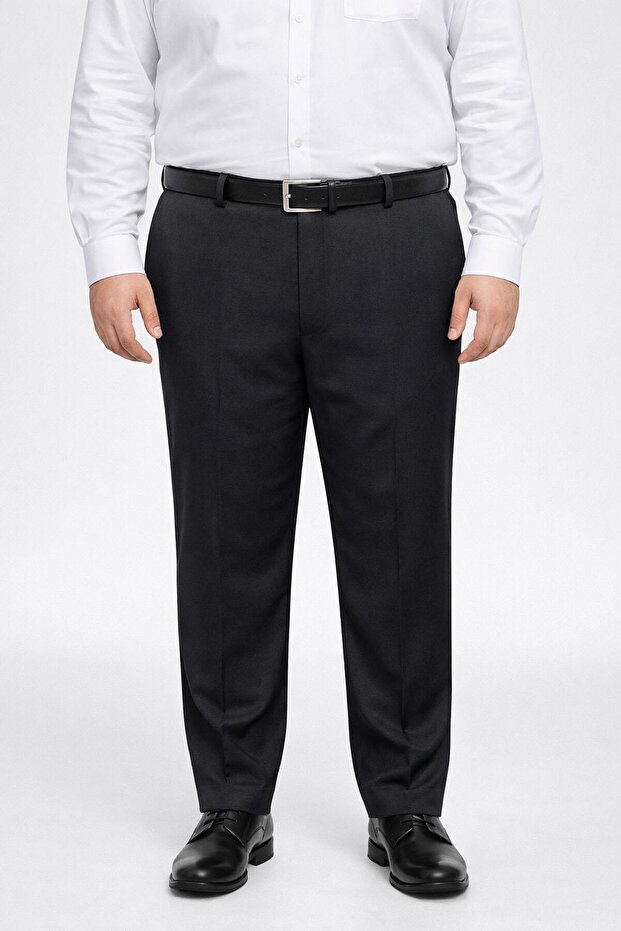 Caserta Large Size Men's Fabric Trousers - 7560
