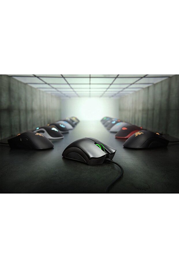 DeathAdder Essential Ergonomic, USB, Negru - 2