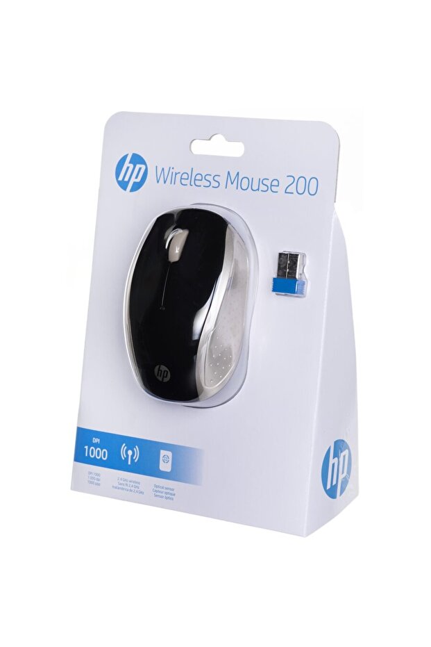 200 Mouse RF Wireless Optic 1000 DPI Ambidextrous - 6