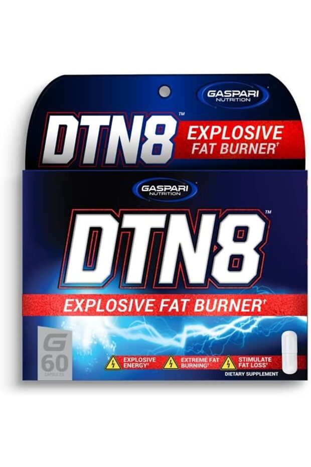 Dtn8 60 Capsules - Thermogenic Complex and Energy Supplement 60 Capsules
