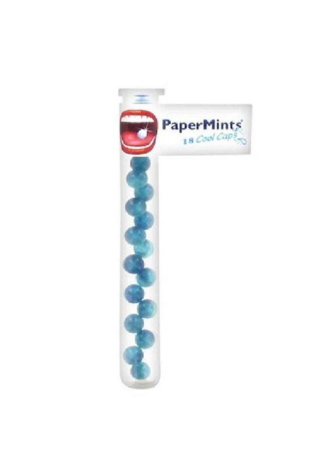 18 كبسولة منعشة للفم الأزرق - 1