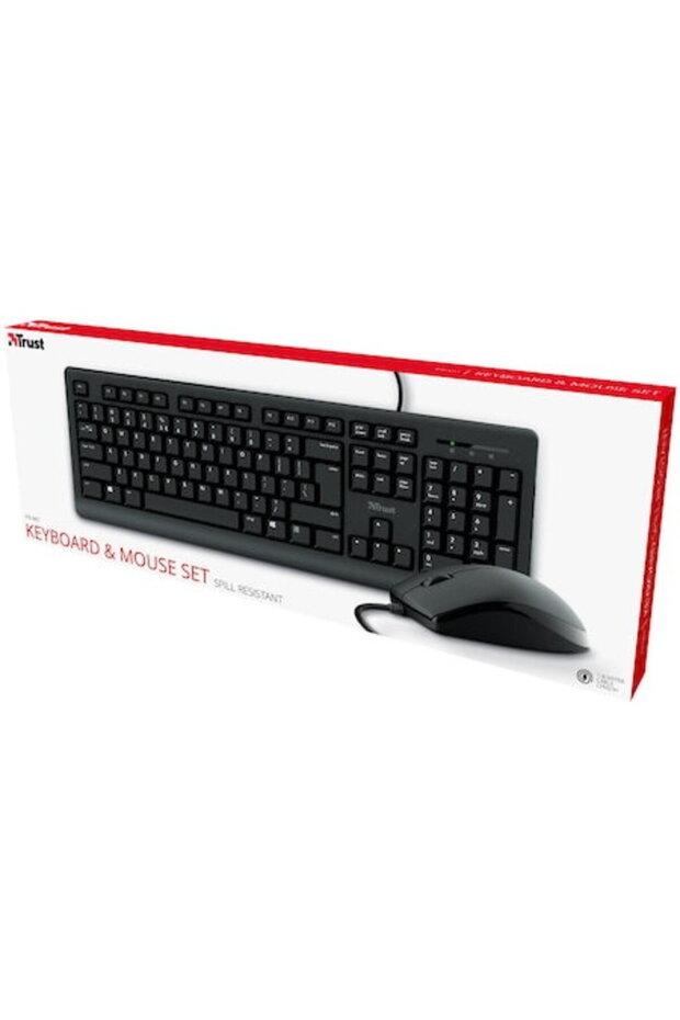 Primo Wired Keyboard & Mouse Set - 6