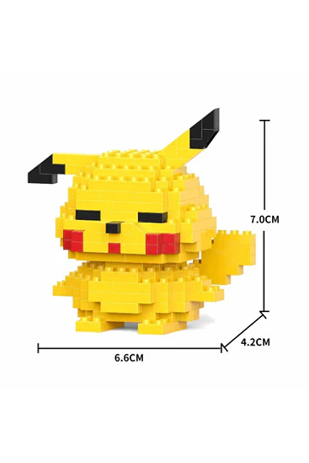 Pikachu Model Mini Yapı Oyuncakları - 2