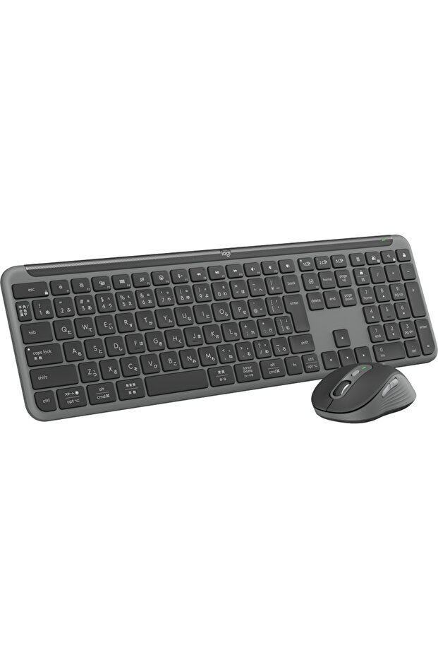MK950, Bluetooth, Layout SUA + Mouse Optic, Wireless, Negru - 4