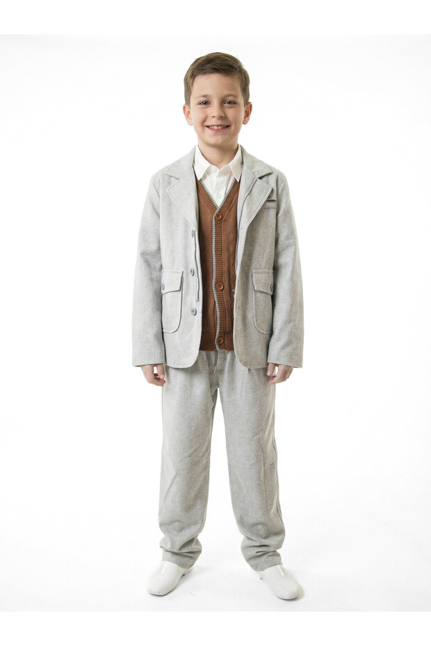 Boy's 4-Piece Top and Bottom Set 11-14 Years 14201