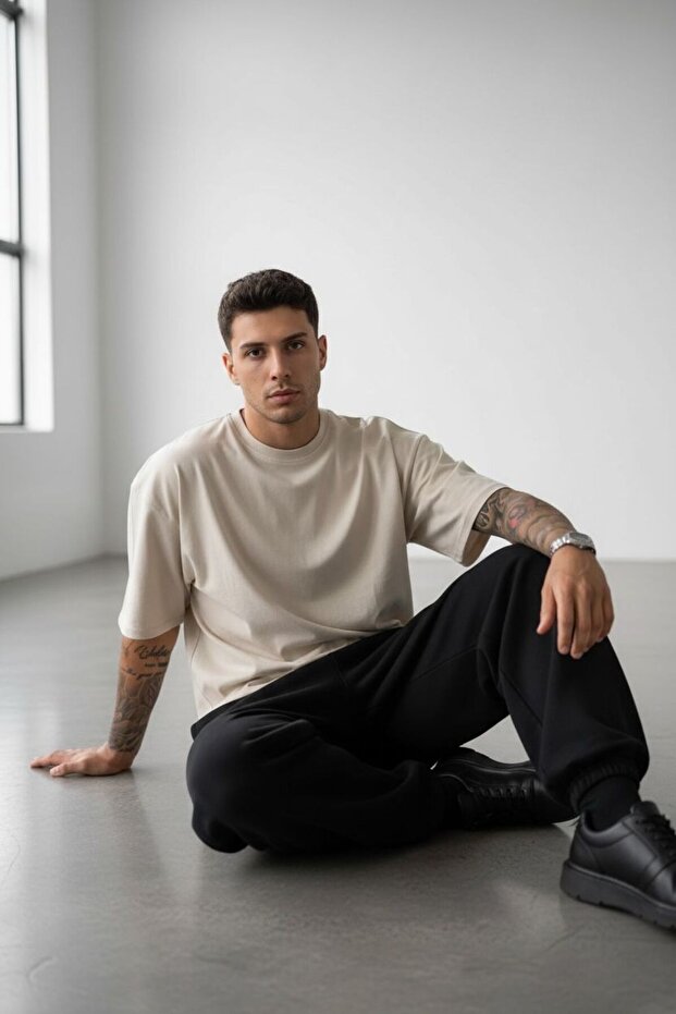 ROSS BASİC %100 PAMUK TİŞÖRT - 4