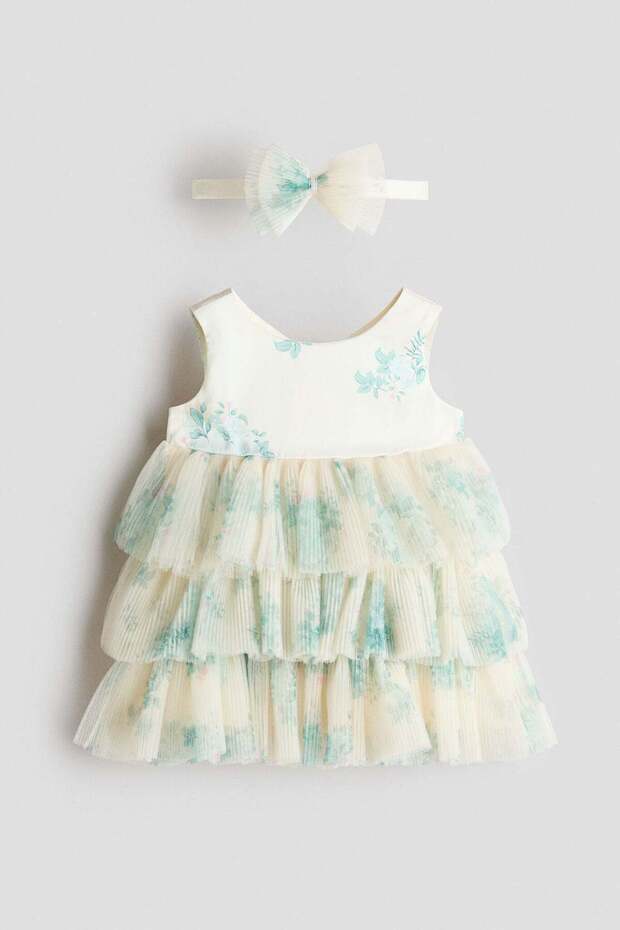 2-piece dress and headband set